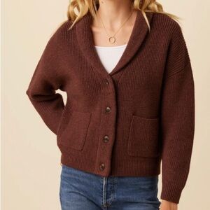 Amour Vert Scout wool cardigan